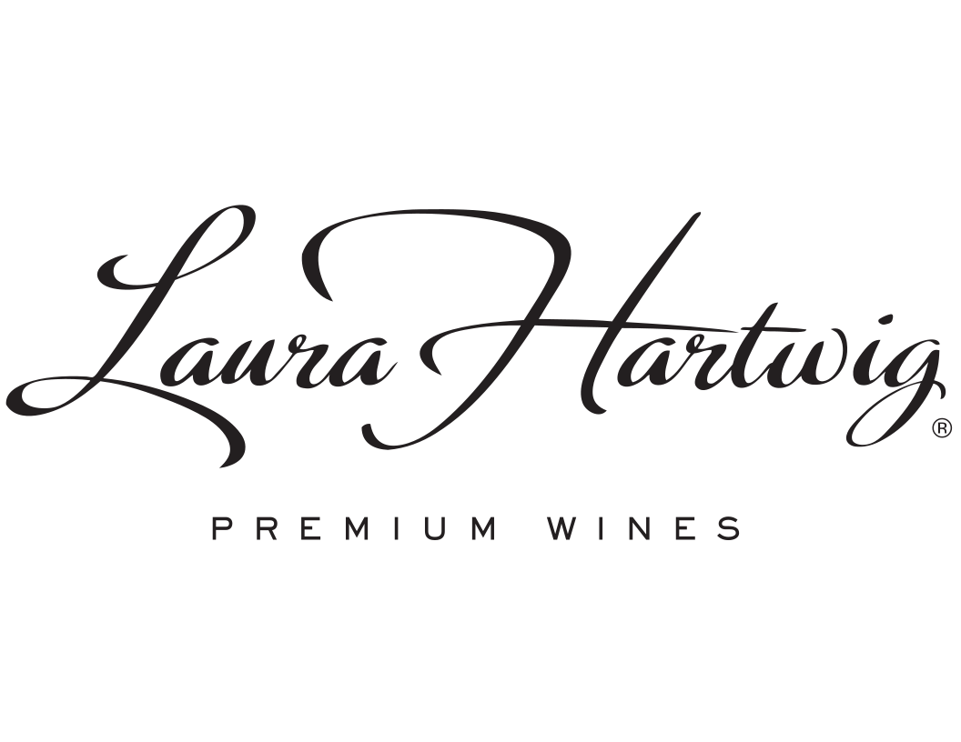 Logo Laura Hartwig Premium Wines Negro